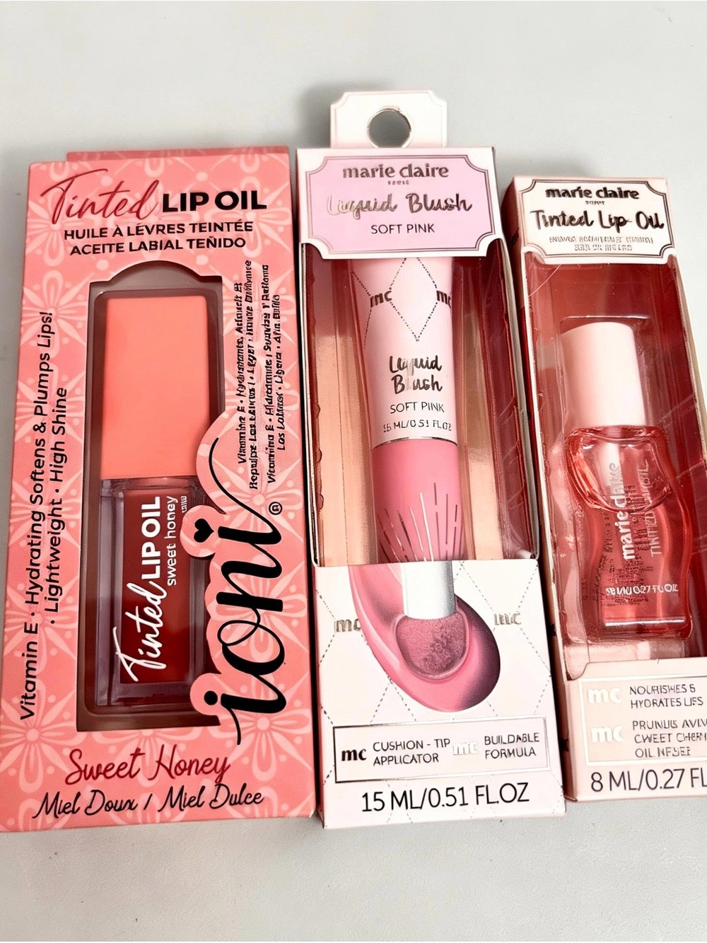 Soft Pink Liquid Blush & Tinted Lip Oil - Soft Pink